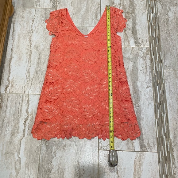 BB DAKOTA women’s Rene scallop lace shirt dress - Picture 12 of 15